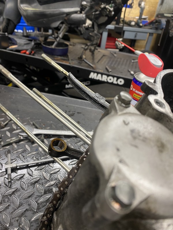 Réparation complète d’un moteur de scooter YAMAHA 125 x max à Le Plessis Bouchard à proximité de Franconville