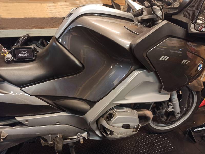 BMW RT 1200 équipée du kit éthanol, prête à rouler à Montmorency